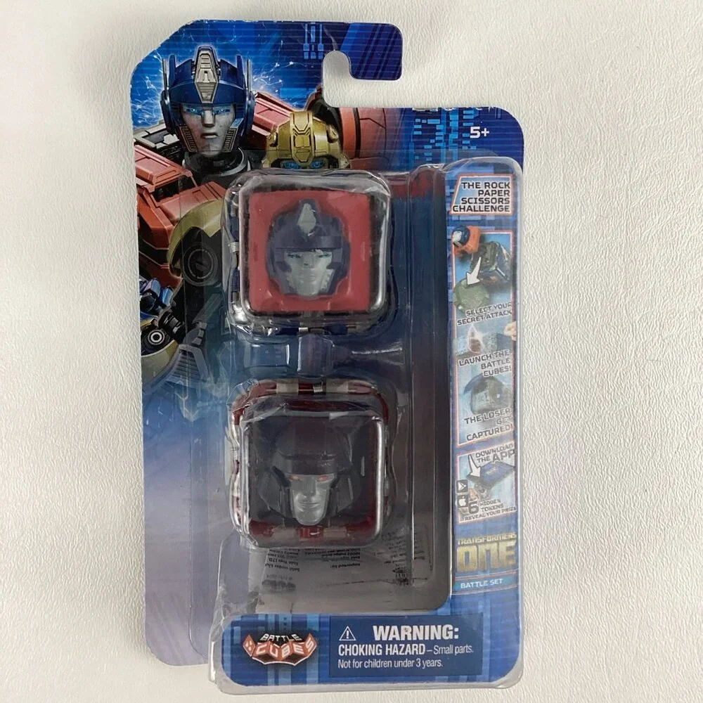Transformers Battle Cubes Optimus Prime Megatron Bumblebee Elita 2024 Hasbro